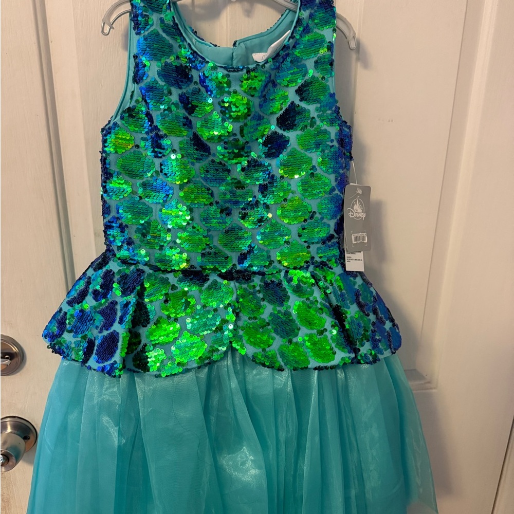 Little Mermaid themed Disney formal dress ! Very fancy!